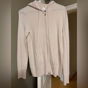 J crew cashmere hoodie medium
